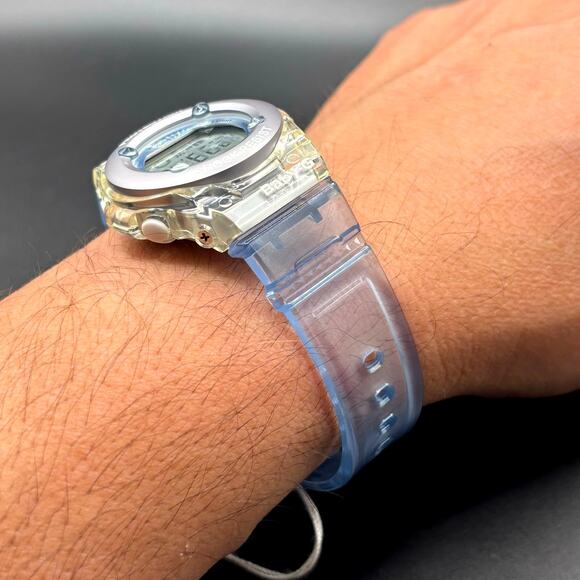 Casio Baby-G BG-1302-2ER Translucent Blue Jelly Digital Women\'s Watch NIBWT main image 5